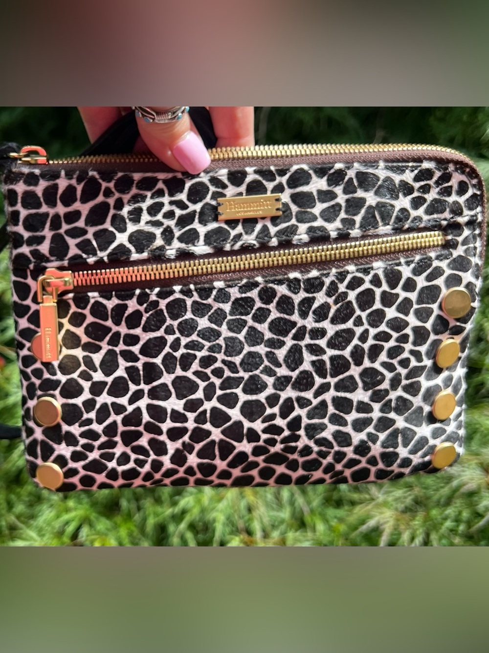 Hammitt VIP Limited Edition Small Dapple Calf-Hair Crossbody
